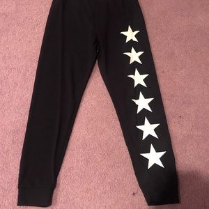 Dark Navy Joggers with Stars